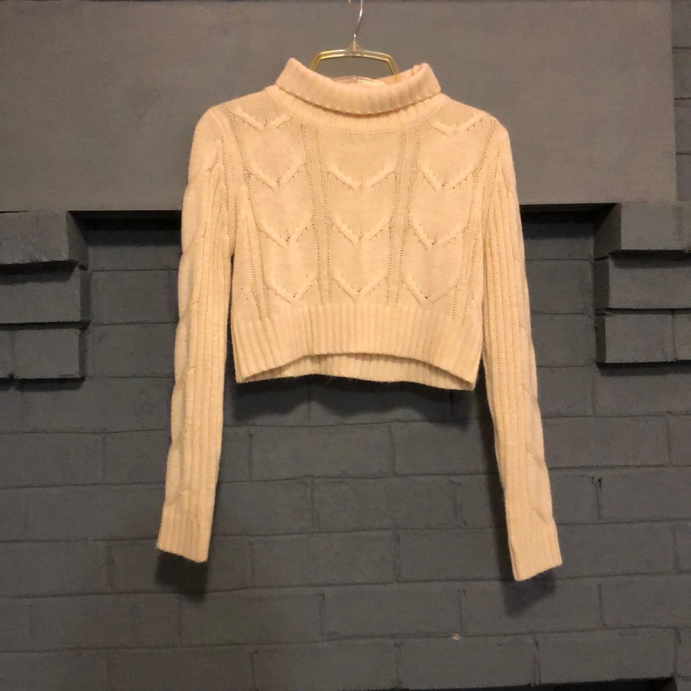 SHEIN cropped sweater!